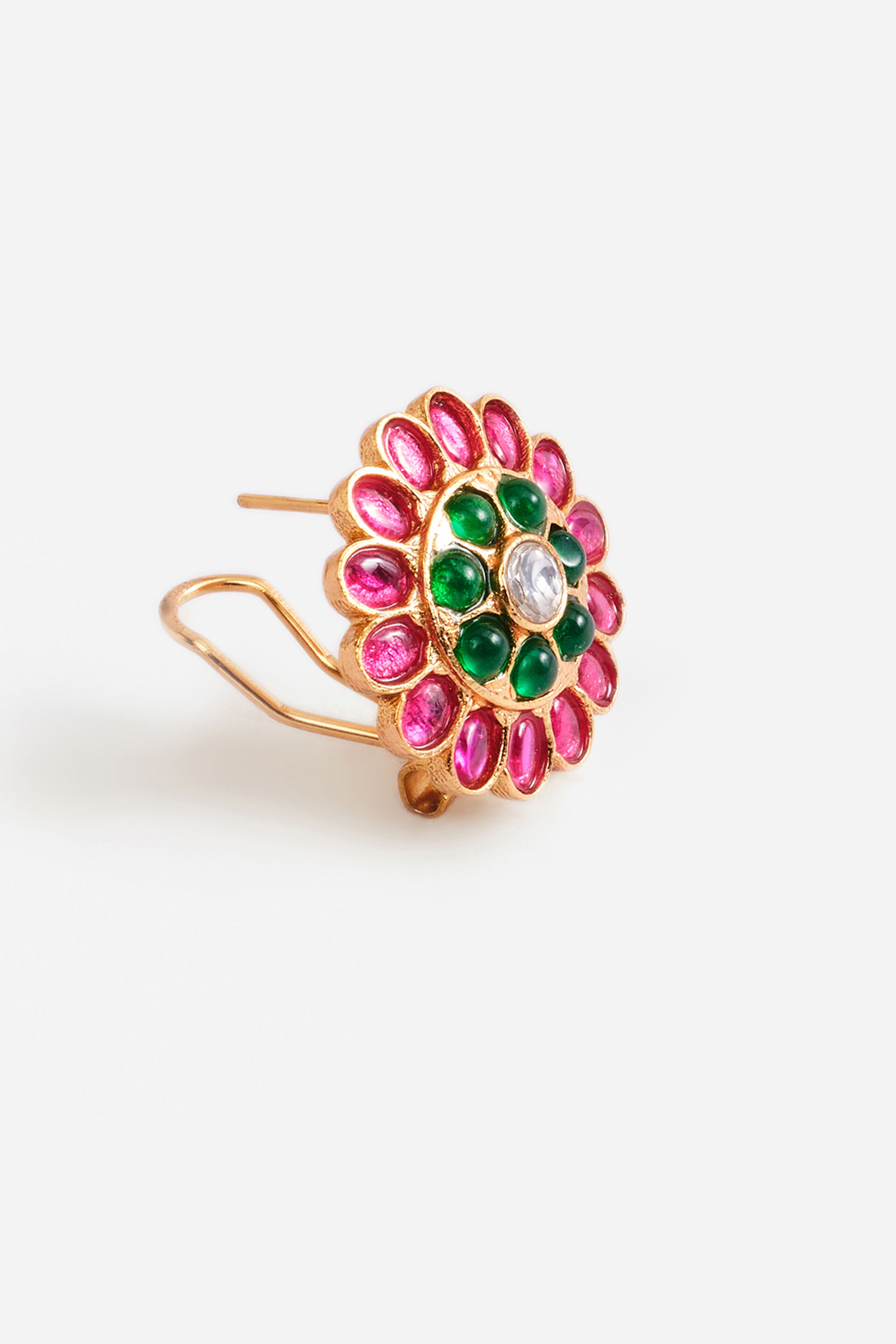 Amal Flower Earrings, , image 3